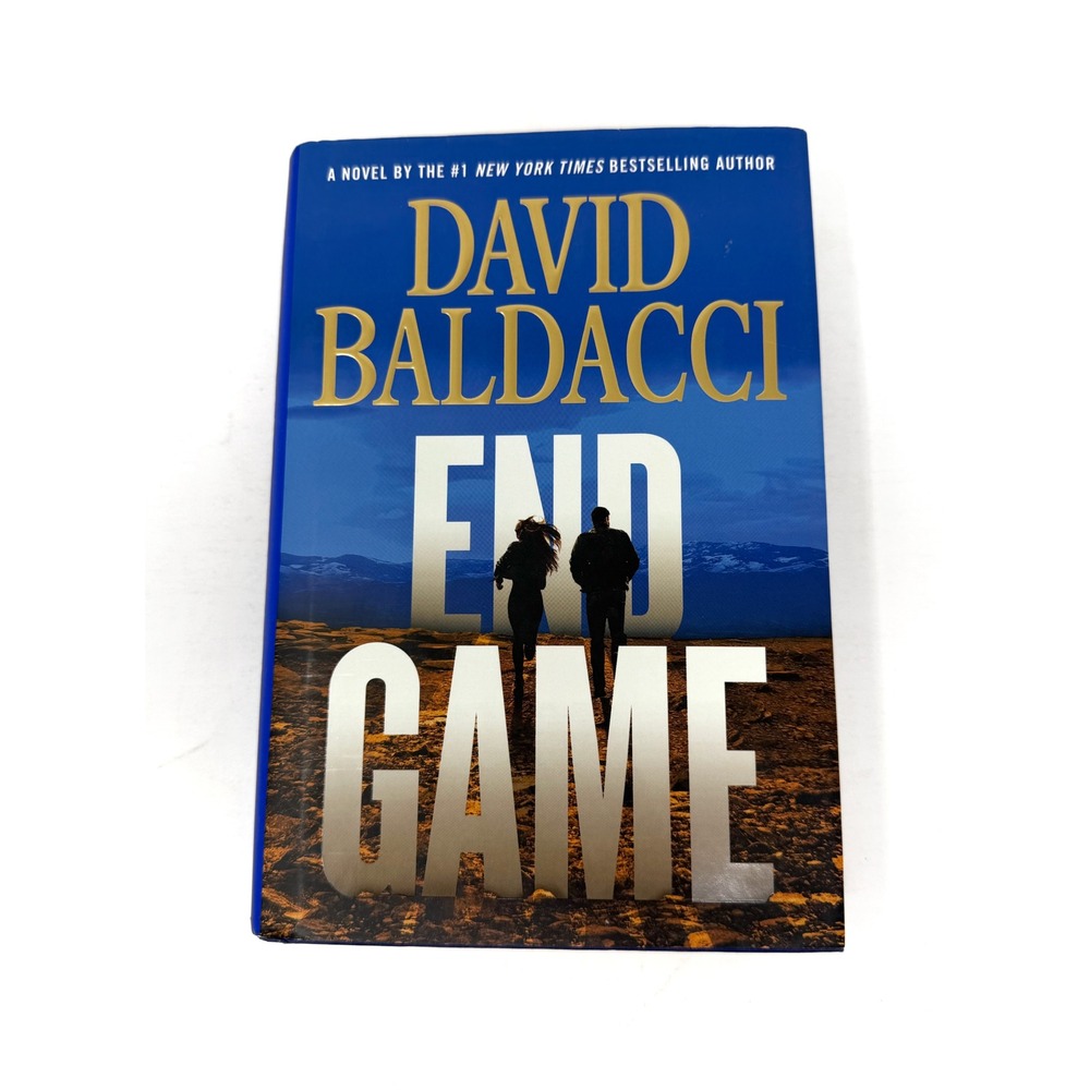 End Game David Baldacci Hardcover 1st Edition 1st Printing Will Robie Thriller
